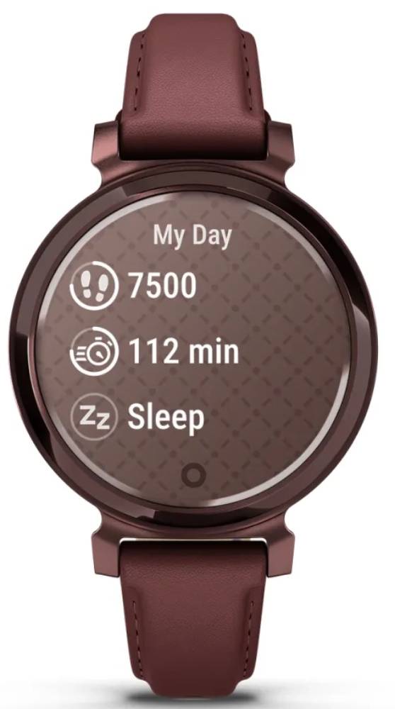 Garmin Lily 2 Classic 35мм Бронзовые с кожаным ремешком