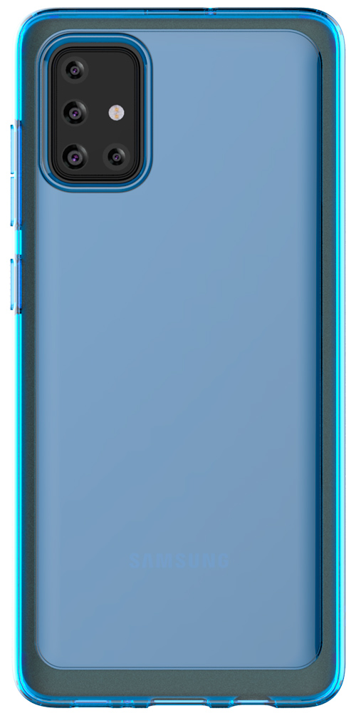 Клип-кейс Araree Samsung Galaxy A71 Blue (GP-FPA715KDALR) 0313-8339 Samsung Galaxy A71 Blue (GP-FPA715KDALR) - фото 1