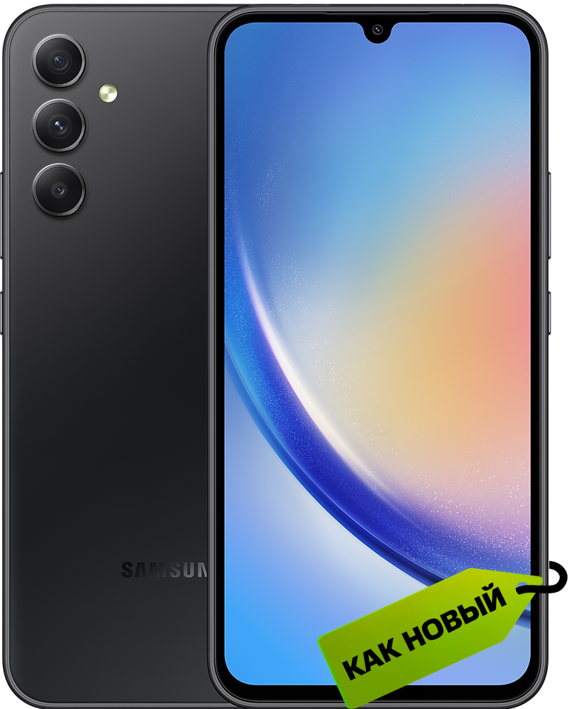 

Смартфон Samsung, Galaxy A34 8/256 Гб 5G Графит "Как новый"