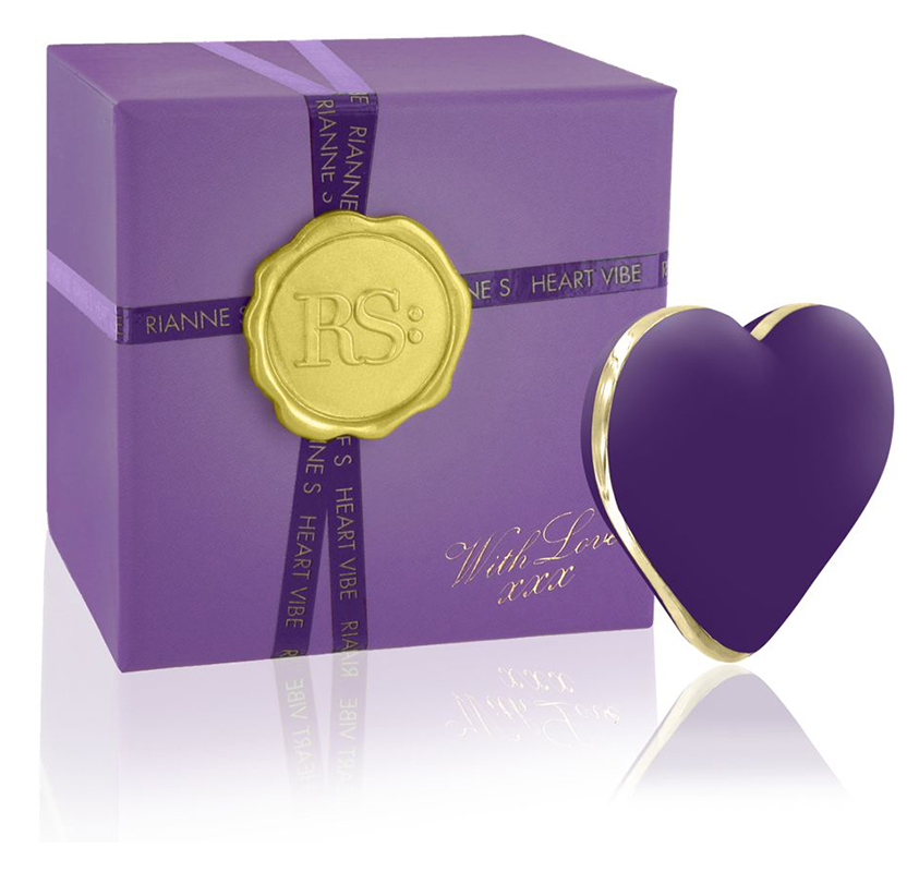 Вибратор Rianne s Icons - Heart Vibe Deep Purple (E26357) 7000-1310 Icons - Heart Vibe Deep Purple (E26357) - фото 2