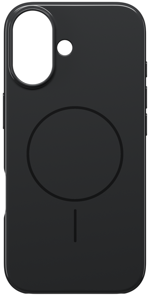 

Чехол-накладка Rocket, Glaze с MagSafe для iPhone 17 Черный