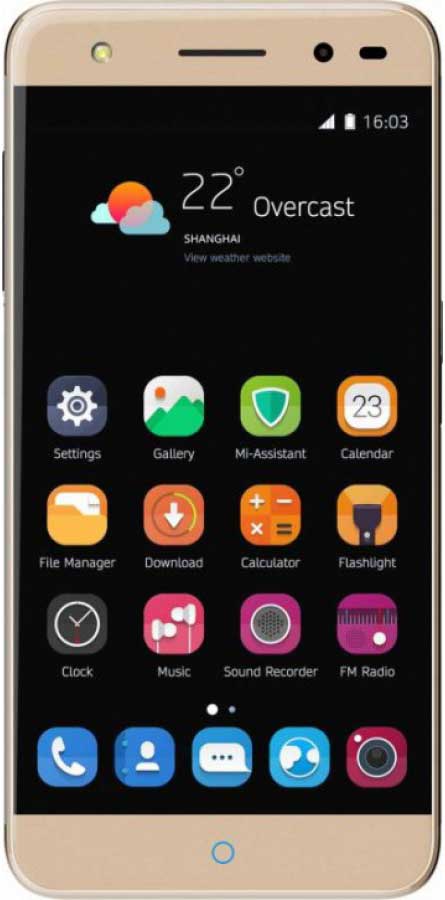

Смартфон ZTE