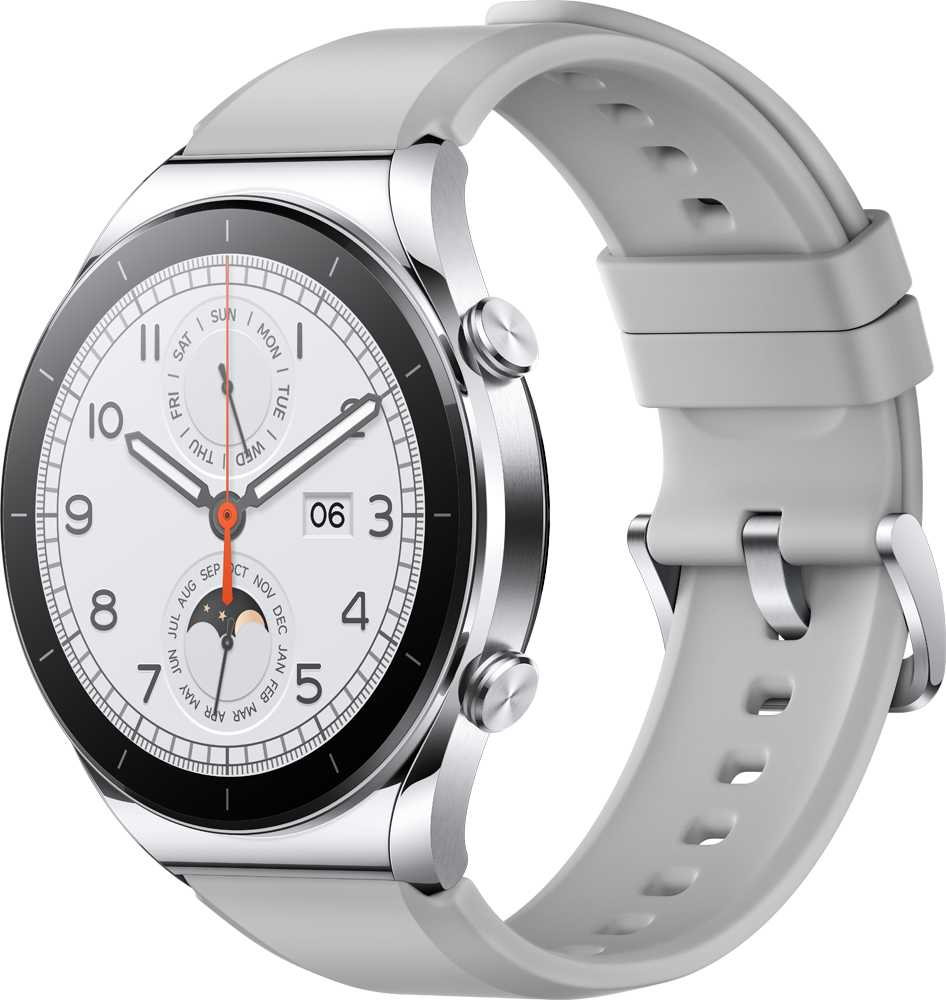 Часы Xiaomi Watch S1 GL Серебряные