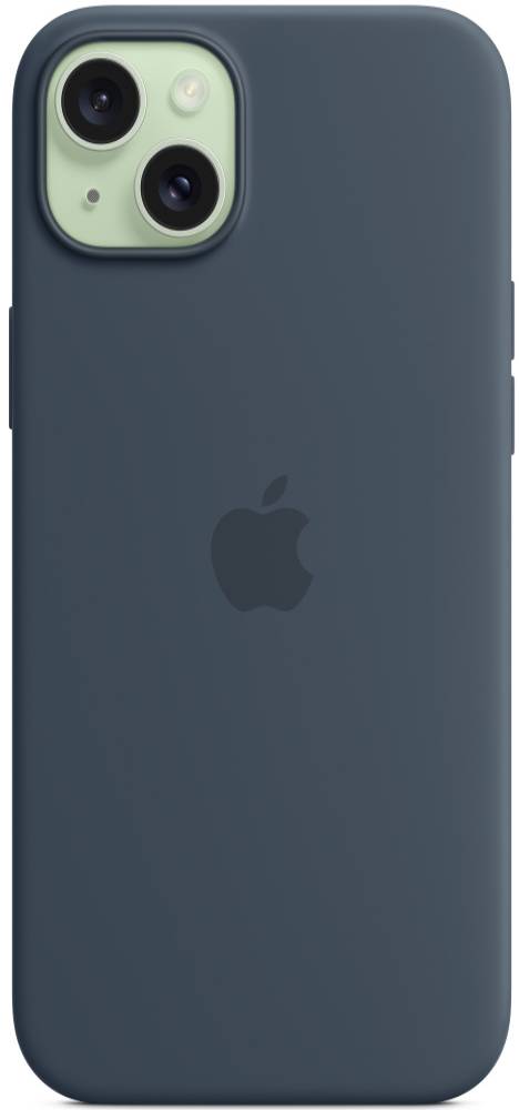 Чехол-накладка Apple iPhone 15 Plus Silicone Case with MagSafe Штормовой синий 3100-0099 iPhone 15 Plus - фото 3