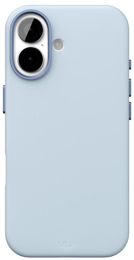 

Чехол-накладка VLP, Aster Pro Case с MagSafe для iPhone 17 Голубой
