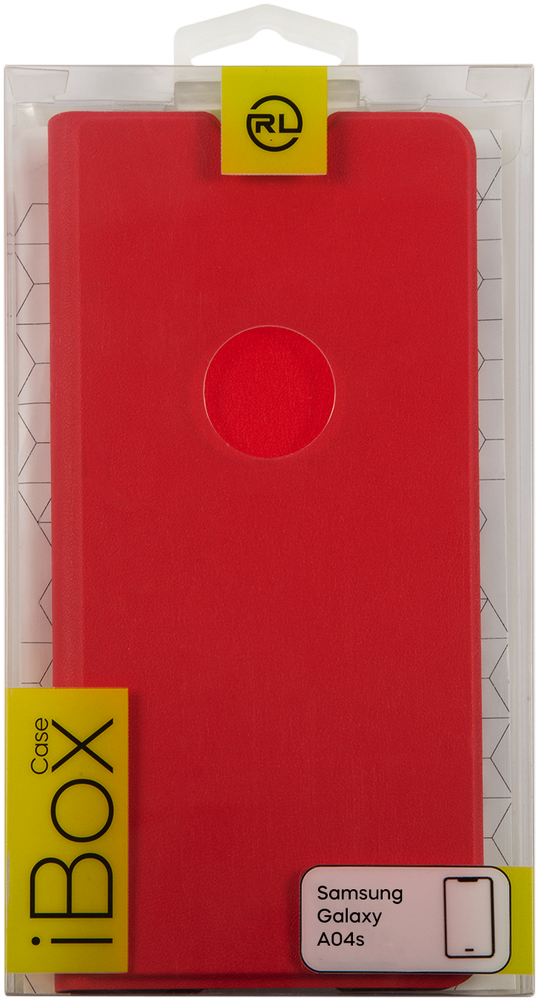 Чехол-книжка RedLine для Samsung Galaxy A04s Красный 0319-0837 - фото 5