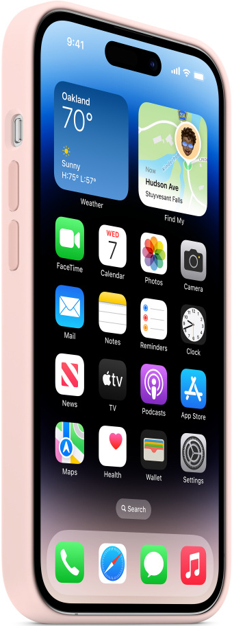Чехол-накладка Apple iPhone 14 Pro Silicone Case with MagSafe Розовый мел 0319-0745 - фото 6