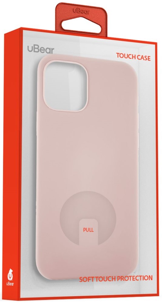 Клип-кейс uBear Apple iPhone 12/12 Pro Touch Case Pink 0313-8916 Apple iPhone 12/12 Pro Touch Case Pink iPhone 12, iPhone 12 Pro - фото 3
