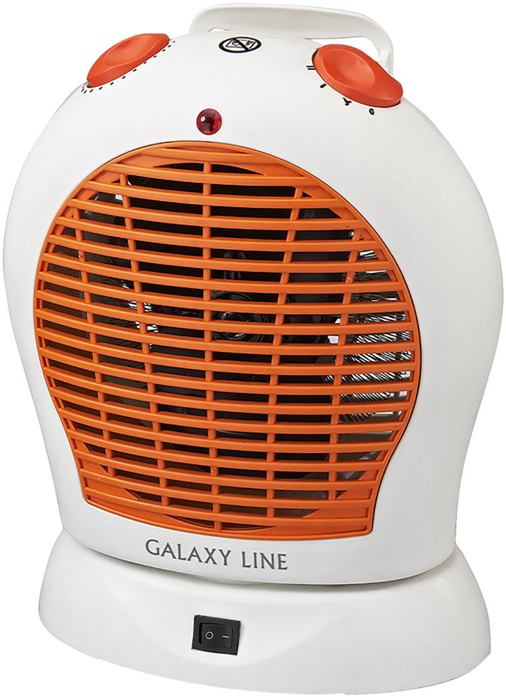 Тепловентилятор Galaxy Line GL 8175 2000Вт White/Orange