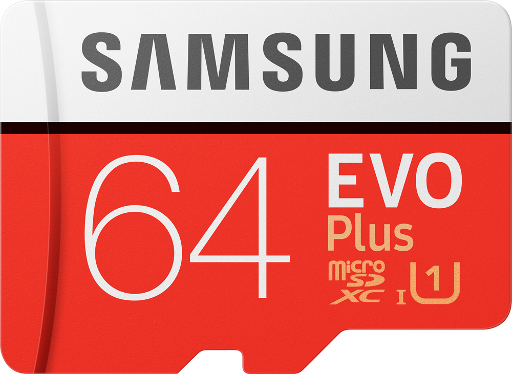 Samsung EVO Plus 64Gb Class10 UHS-I Red/White
