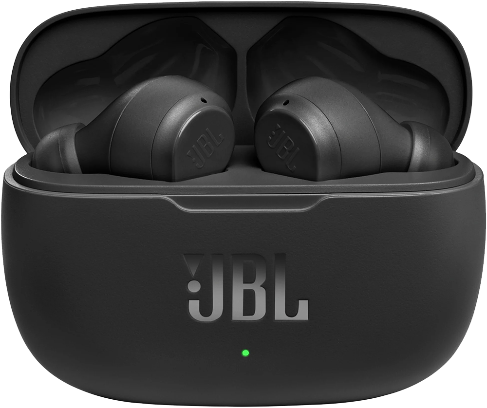 Беспроводные наушники JBL Vibe 200 TWS Черные беспроводные наушники jbl vibe 200tws белый