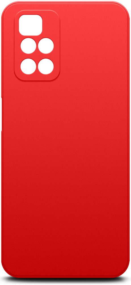 Клип-кейс Borasco Xiaomi Redmi 10 Microfiber Red клип кейс borasco xiaomi poco m4 pro microfiber red