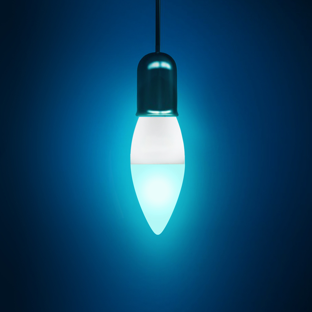Умная лампочка HIPER Smart LED bulb IoT LED A2 RGB WiFi Е27 цветная 0600-0763 - фото 5