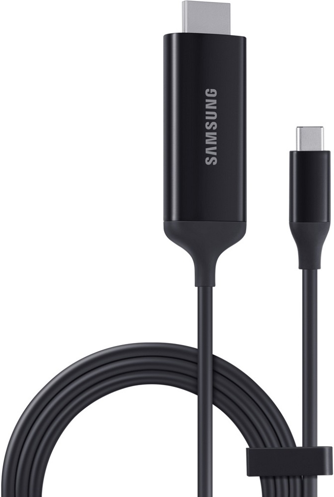 Дата-кабель Samsung USB Type-C-HDMI DeX Black (EE-I3100FBRGRU) 0300-0489 USB Type-C-HDMI DeX Black (EE-I3100FBRGRU) - фото 1