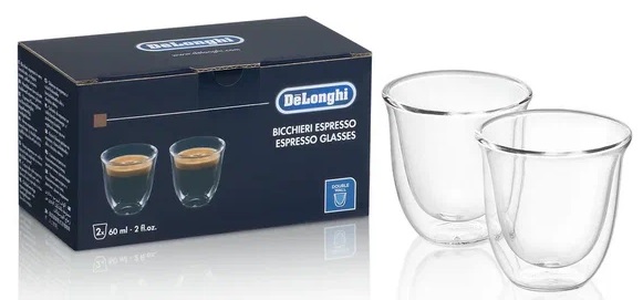 Набор чашек DeLonghi DLSC310 Espresso 60 мл