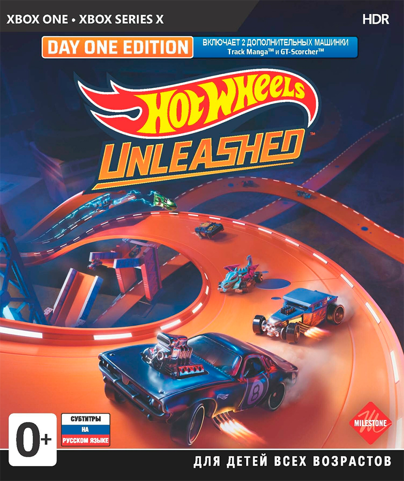Игра Microsoft Xbox One Hot Wheels Unleashed Day One Edition русские субтитры 0206-0110 - фото 1