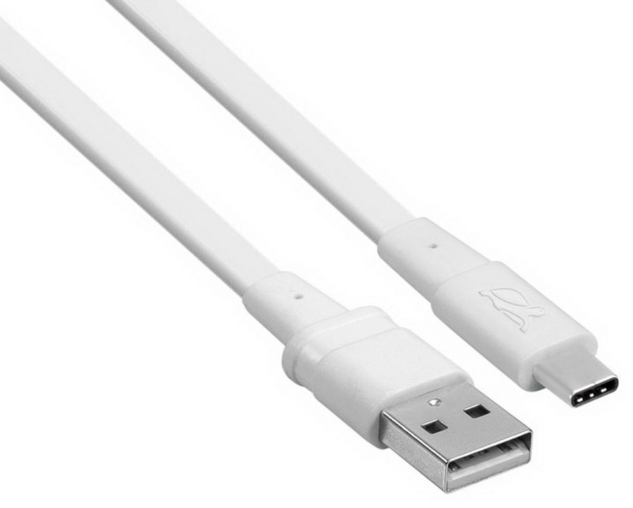 Дата-кабель Rivacase PS6002 WT12 Type С 2.0 – USB White 0307-0628 - фото 2