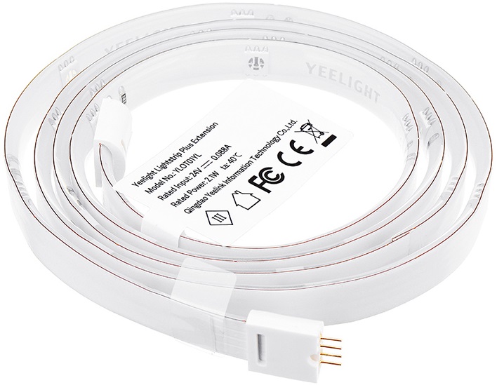 Удлинитель светодиодной ленты Xiaomi Yeelight Lightstrip Extension White светодиодная лента yeelight led lightstrip 1s yldd05yl