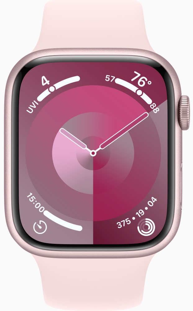 Часы Apple Watch Series 9 GPS 45мм корпус из алюминия Розовые 0200-3837 - фото 2