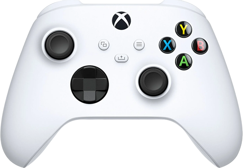 Геймпад Microsoft Xbox беспроводной Белый 0206-0147 PC, Xbox One, Xbox Series S, Xbox Series X, Устройство с Android, Устройство с iOS - фото 1