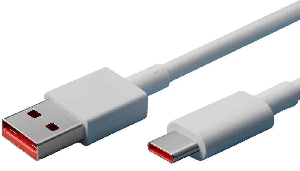 Дата-кабель Xiaomi 6A USB-A-Type-C 1м Белый (BHR6032GL) oatsbasf 3 в 1 usb магнитный кабель type c micro для iphone huawei samsung xiaomi кабель для быстрой зарядки выдвижной кабель