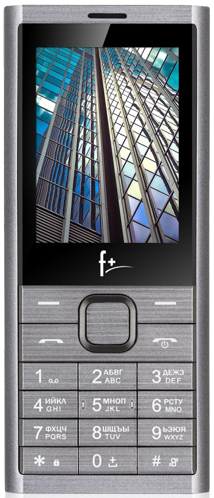 

Мобильный телефон F+, B241 Grey