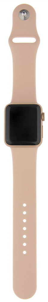 Ремешок для умных часов InterStep Sport Apple Watch 38/40мм силиконовый Pink 0400-1733 Sport Apple Watch 38/40мм силиконовый Pink - фото 5