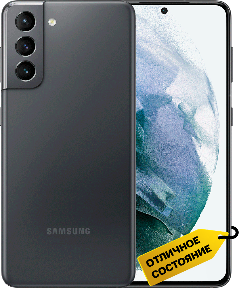 

Смартфон Samsung, Galaxy S21 8/128Gb Серый «Отличное состояние»