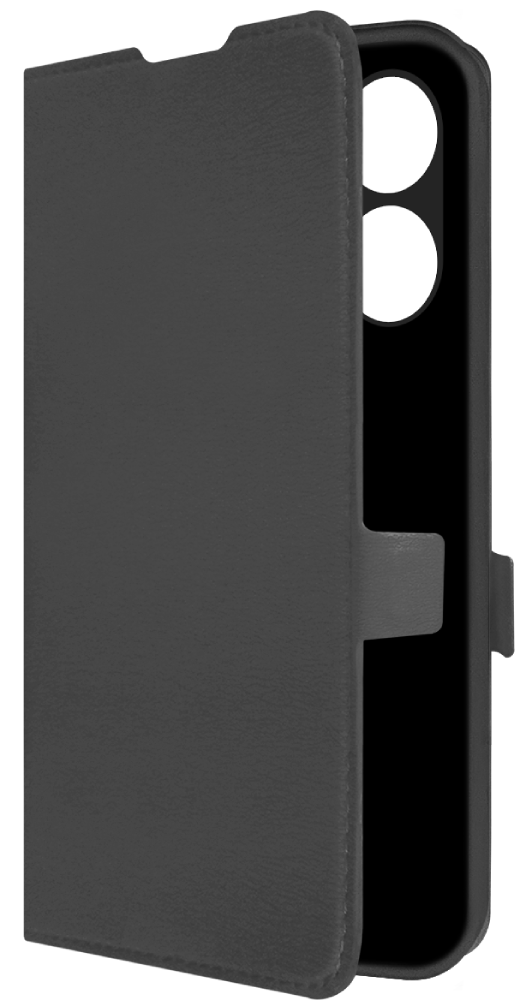 Чехол-книжка Krutoff чехол кошелек из искусственной кожи с тиснением smile flip pu leather folio full cover с 3 слотами для карт и свободным ремешком ремешком для tecno и infinix