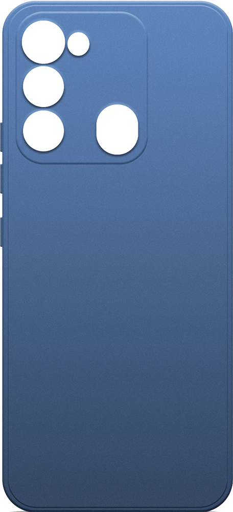 Чехол-накладка Borasco чехол borasco book case для realme c35 синий