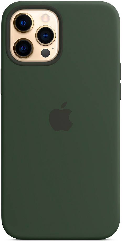 Клип-кейс Apple iPhone 12 Pro Max MagSafe силиконовый Кипрский зеленый (MHLC3ZE/A) 0313-8779 MHLC3ZE/A iPhone 12 Pro Max MagSafe силиконовый Кипрский зеленый (MHLC3ZE/A) - фото 4