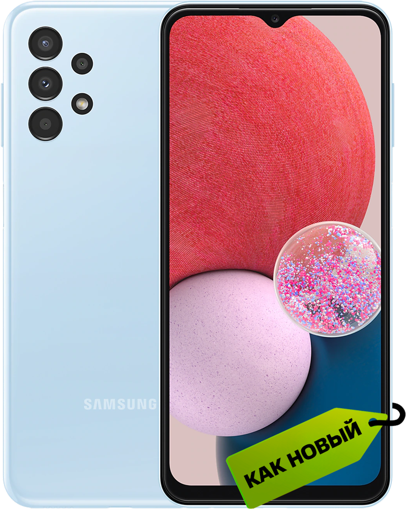

Смартфон Samsung, Galaxy A135 A13 4/128 Гб LTE Голубой «Как новый»