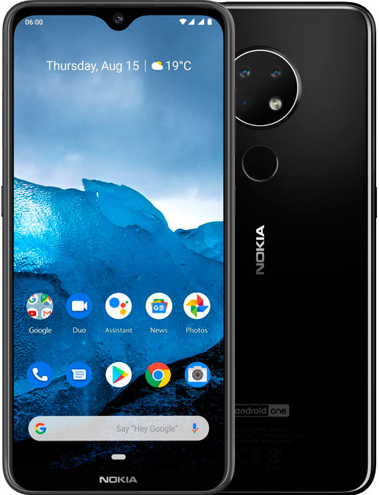 

Смартфон Nokia 6.2 3/32Gb black, 6.2 3/32Gb black