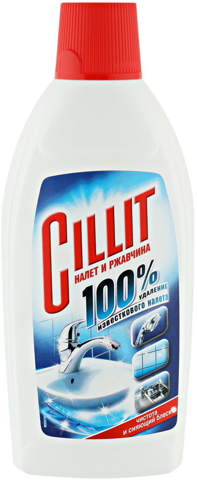 Чистящее средство для ванной комнаты Cillit для удаления известкового налета и ржавчины 450 мл