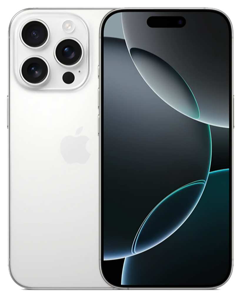

Смартфон Apple, iPhone 16 Pro Max 256Gb eSIM + SIM White Titanium