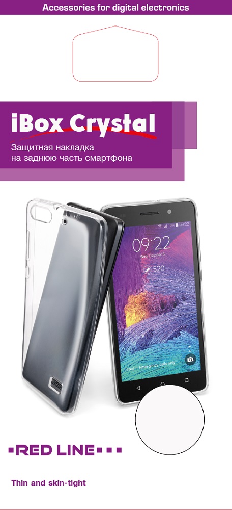 

Клип-кейс OxyFashion, Honor 6C Pro прозрачный