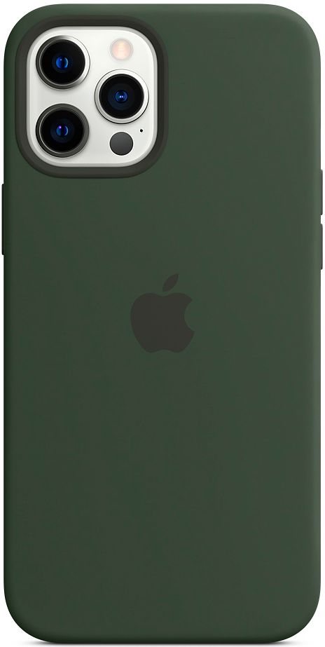 Клип-кейс Apple iPhone 12 Pro Max MagSafe силиконовый Кипрский зеленый (MHLC3ZE/A) 0313-8779 MHLC3ZE/A iPhone 12 Pro Max MagSafe силиконовый Кипрский зеленый (MHLC3ZE/A) - фото 3
