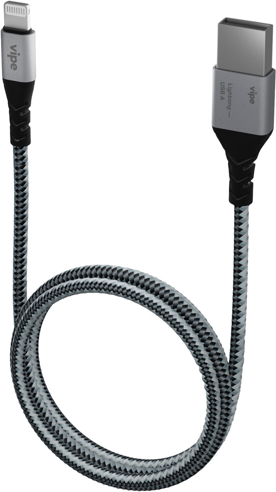 Дата-кабель Vipe кабель для apple lightning 1m серый crown cmcu 3043l нейлон
