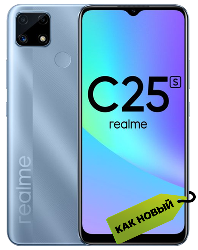 Смартфон Realme C25S 4/128GB Blue 