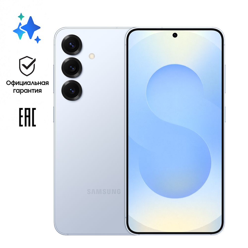 

Смартфон Samsung, Galaxy S25 12/256 Гб 5G Голубой (S931)