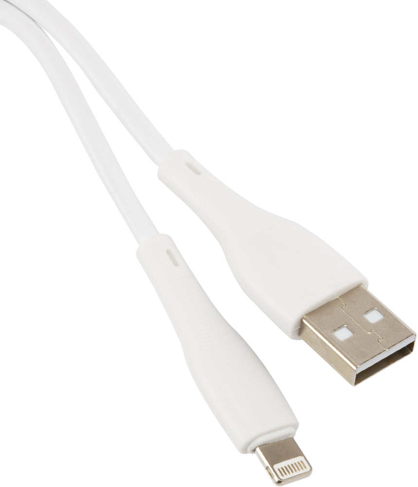 Дата-кабель UNBROKE Fika USB-Lightning 1 метр до 2A белый 0307-0792 - фото 3
