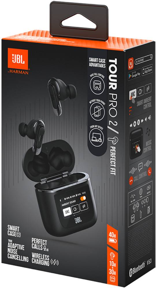 JBL Tour Pro 2. JBL Tour Pro+ TWS. Дисплей JBL Tour Pro 2. Размер наушников JBL Tour Pro 2.