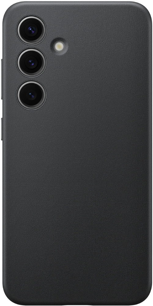 Чехол-накладка Samsung Vegan Leather Case Galaxy S24 Чёрный (GP-FPS921HCABR)