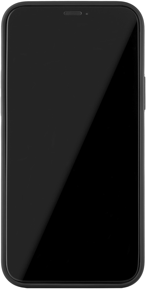 Клип-кейс uBear iPhone 12 Pro Max liquid силикон Black 0313-8724 - фото 3