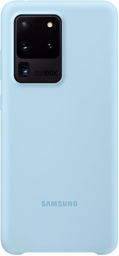 Клип-кейс Samsung Galaxy S20 Ultra силиконовый Light Blue (EF-PG988TLEGRU) 0313-8411 Galaxy S20 Ultra силиконовый Light Blue (EF-PG988TLEGRU) - фото 1