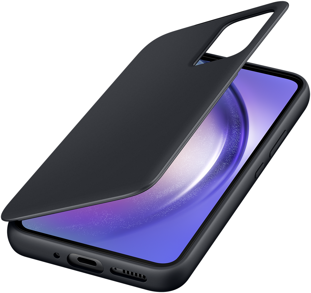 Чехол-книжка Samsung Galaxy A54 Smart View Wallet Case Чёрный 0319-1020 EF-ZA546CBEGRU - фото 4