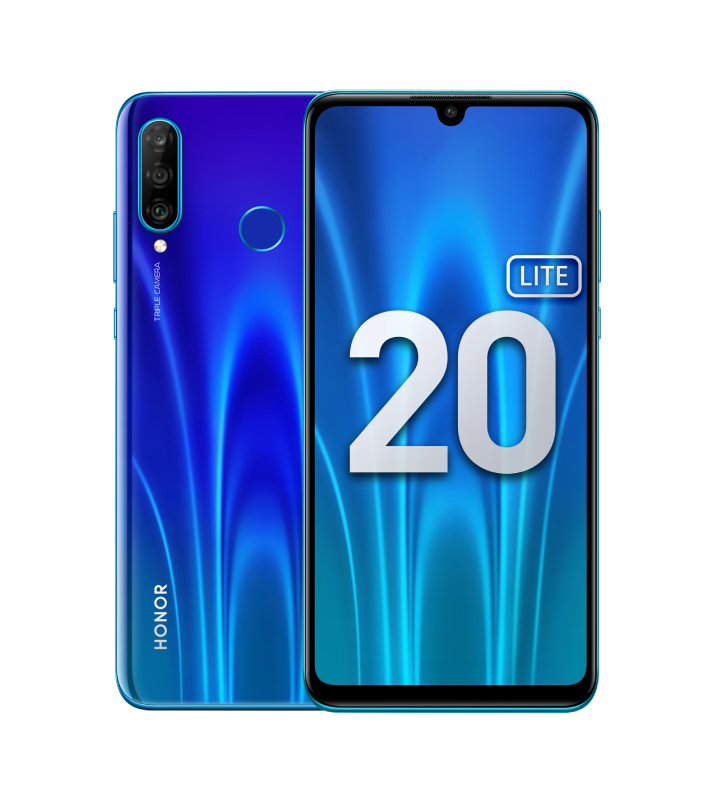 

Смартфон HONOR, 20 LITE 4/128Gb Sapphire Blue