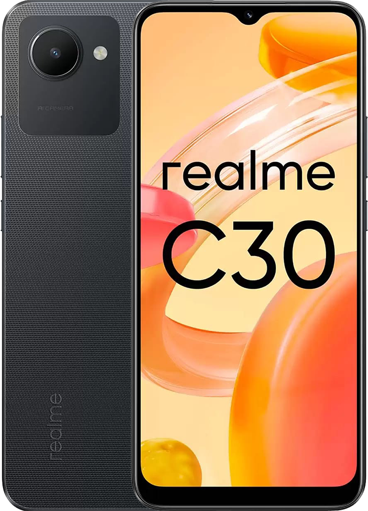 Realme C30 2/32GB Черный