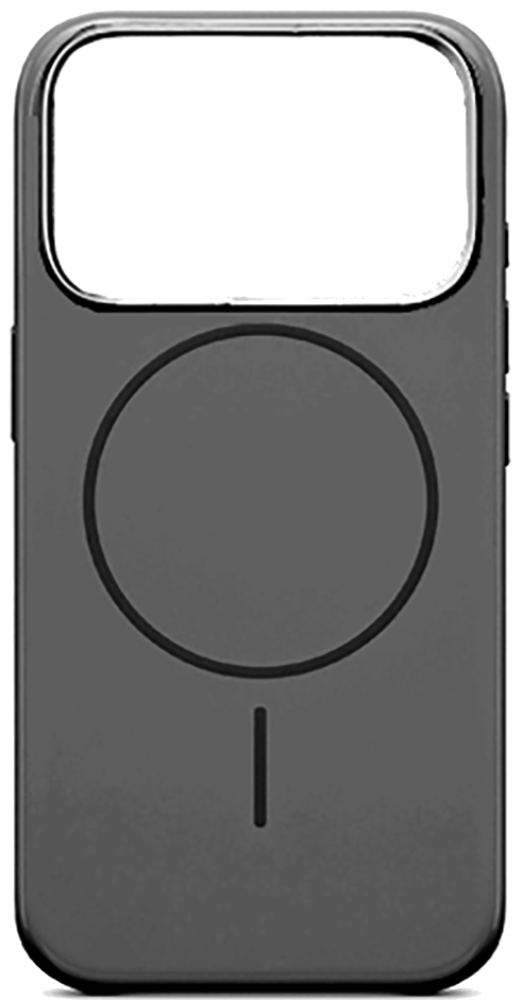 

Чехол-накладка Rocket, Glaze с MagSafe для iPhone 17 Pro Max Черный