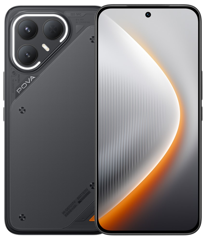 

Смартфон TECNO, Pova 7 Pro 5G 8/256 Гб Трёхмерный чёрный